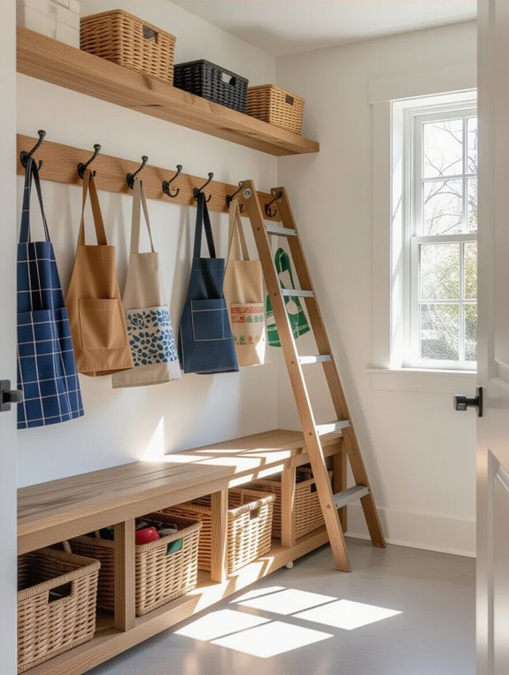 maximize vertical storage space