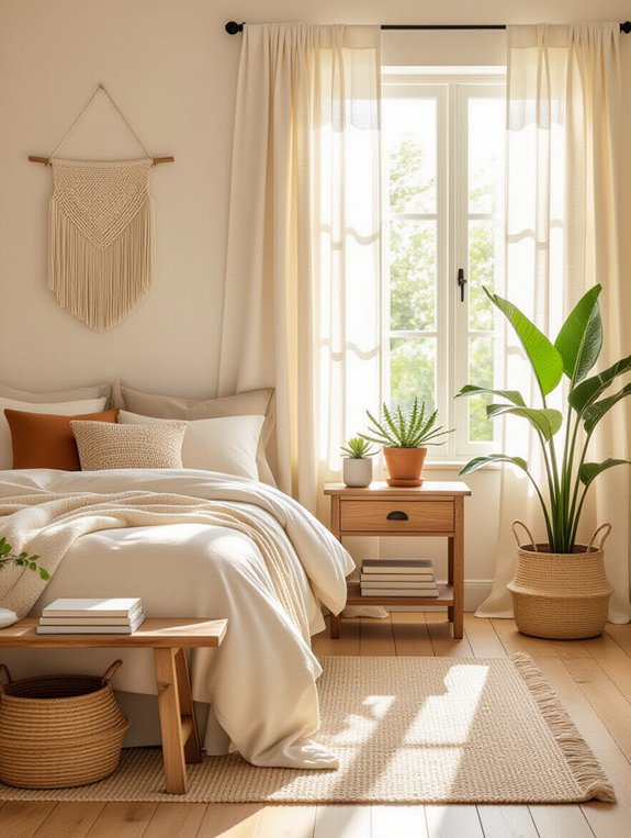 natural materials for tranquility