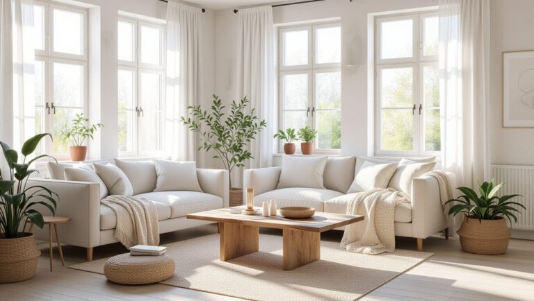 nordic cozy living rooms