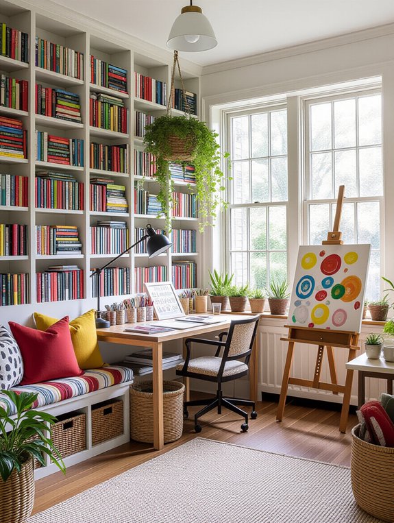 organized zones boost creativity