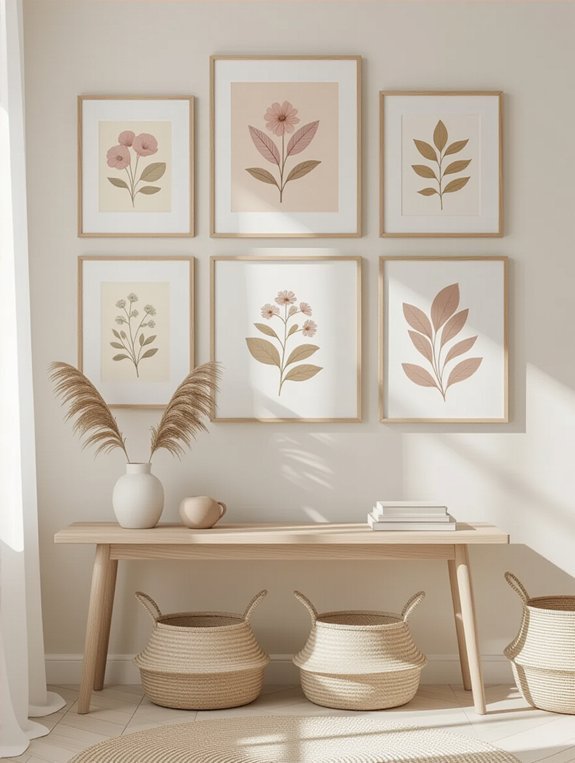 personalized art gallery arrangement