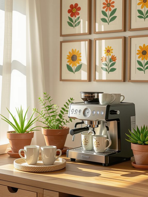 personalized coffee station artwork