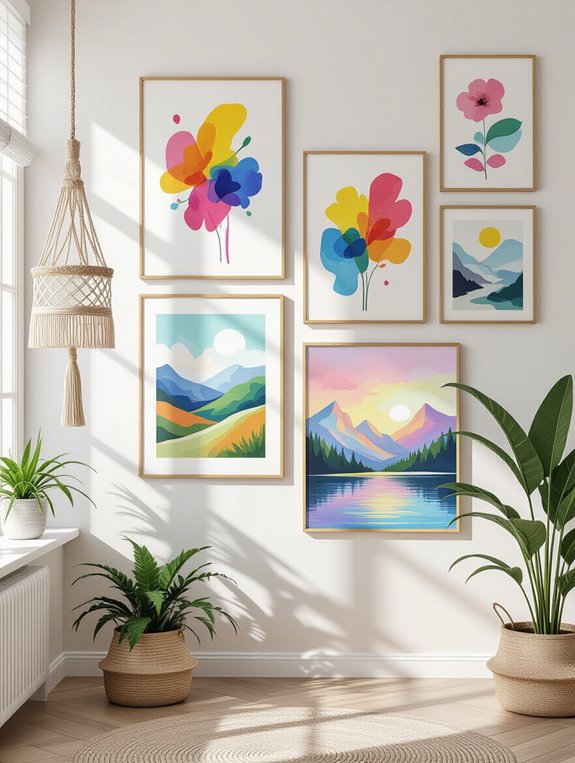 personalized themed gallery wall