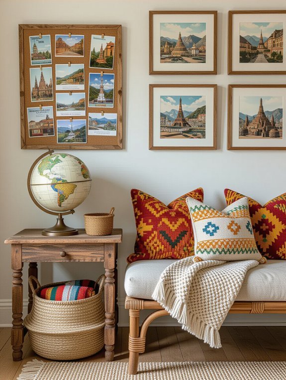 personalized travel inspired decor