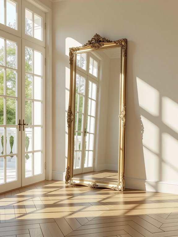 reflect sunlight for spaciousness