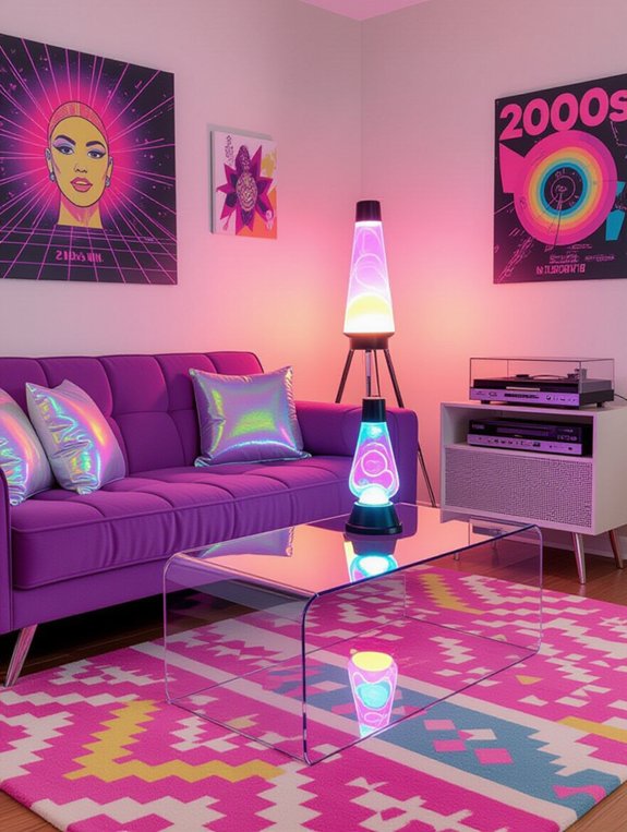 retro furniture for vibrant spaces