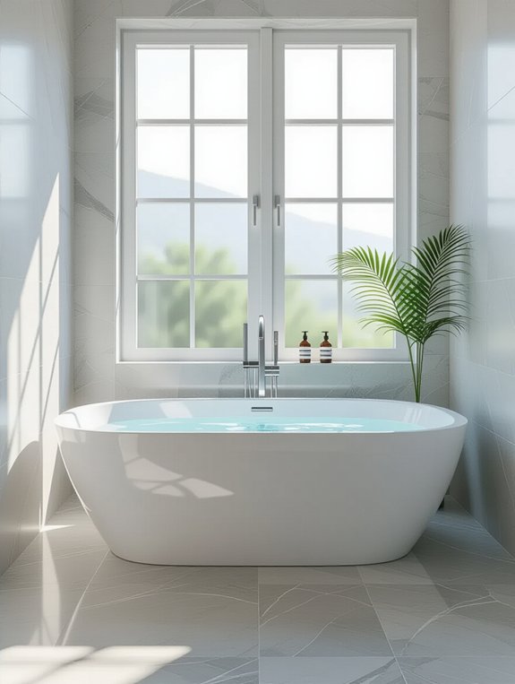 sleek fixtures minimalist elegance
