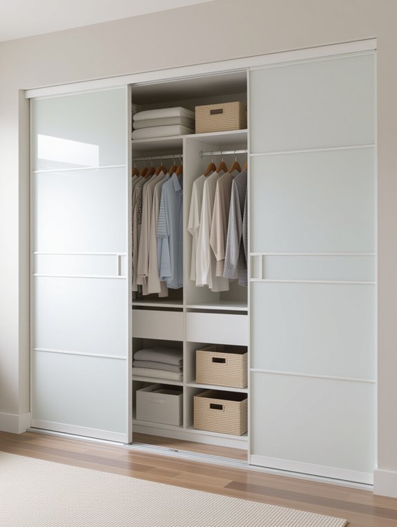 sliding door closet benefits