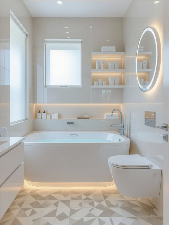 smart bathroom technology integration