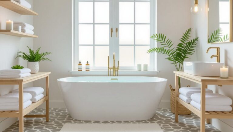 soft minimalist bathroom designs