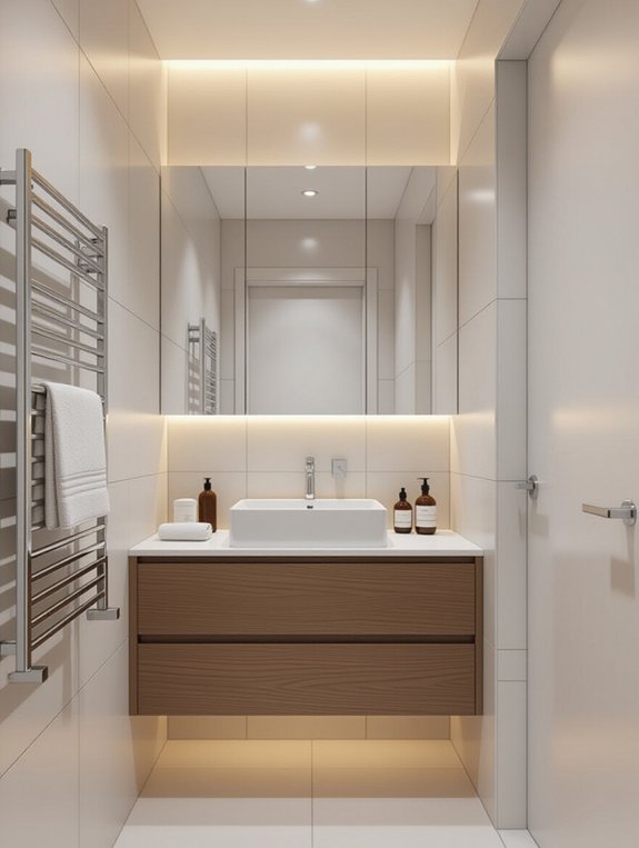 space saving pocket door solution