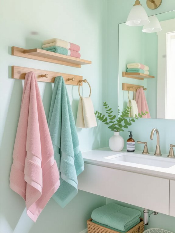 stylish space saving decorative hooks