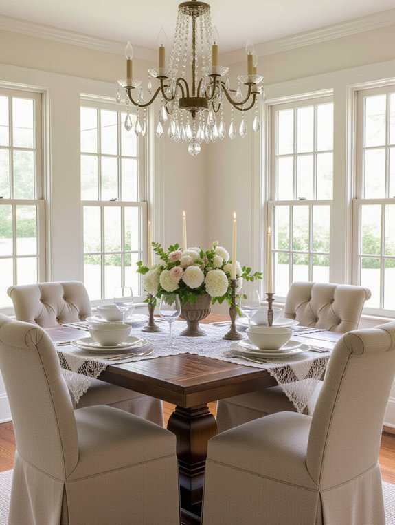 timeless dining room decor