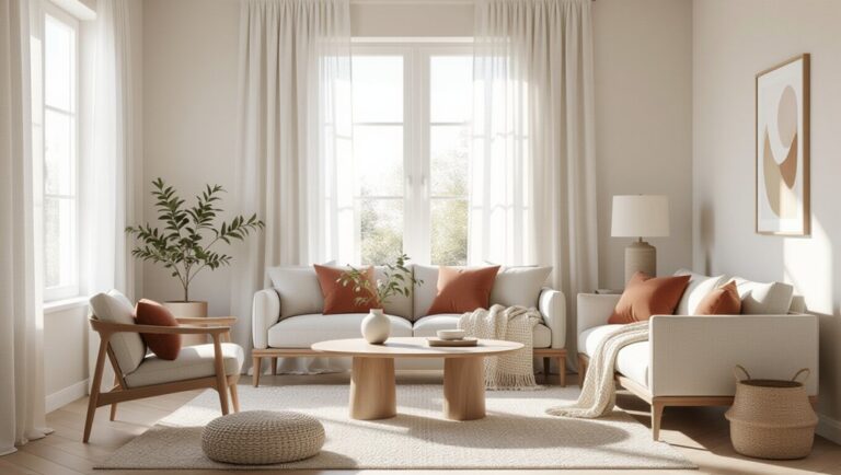 timeless japandi scandinavian interiors