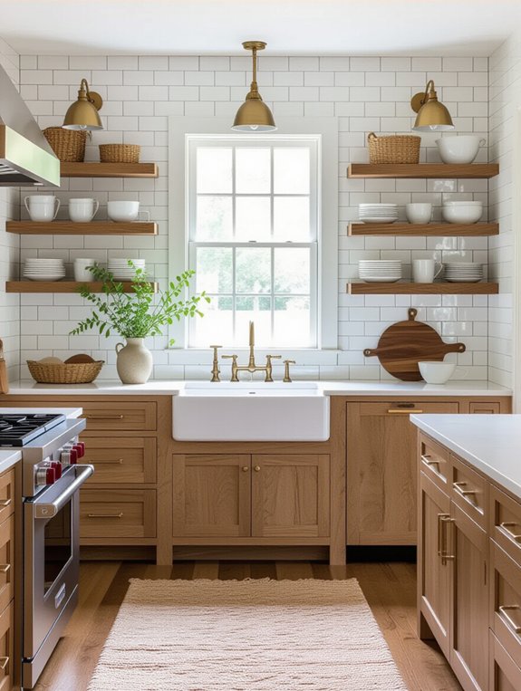 timeless subway tile backsplash