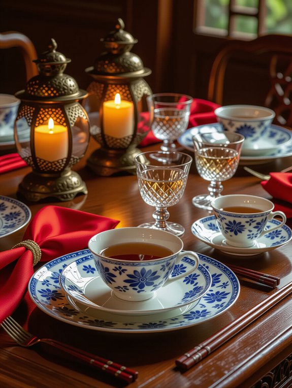 traditional asian dining elegance