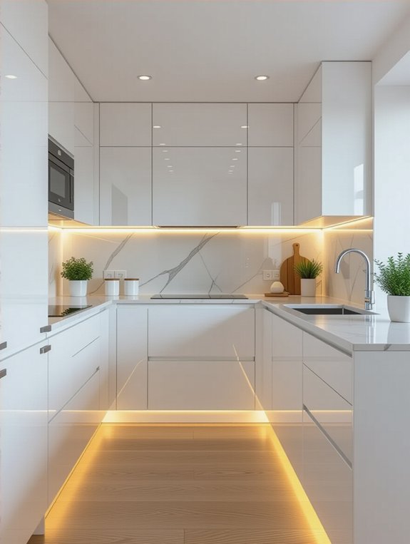 transform kitchen with lighting
