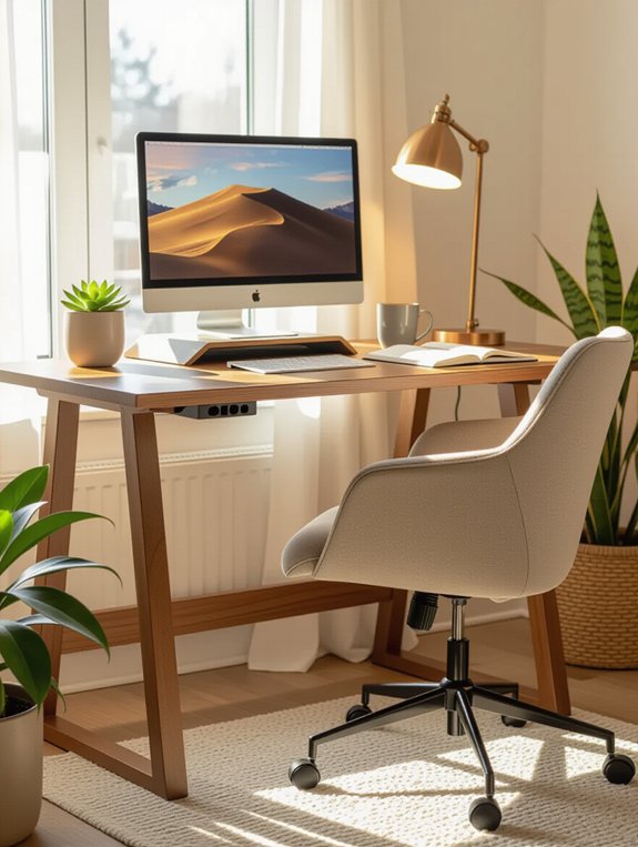 transform workspace with standing desk