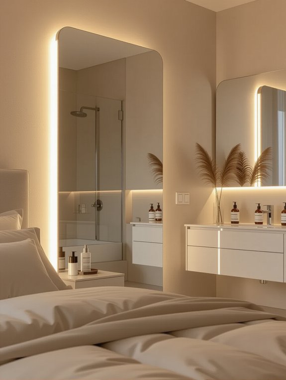transformative large led mirrors