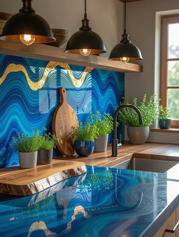 unique countertop material options
