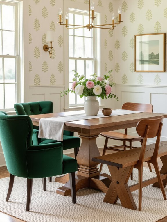 unique dining room seating