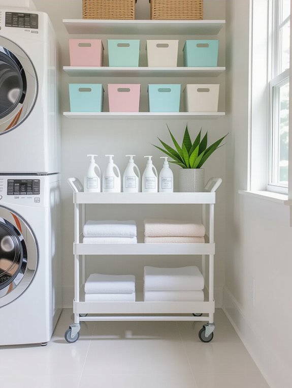 utility cart for laundry