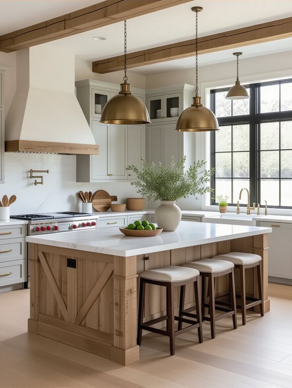 versatile farmhouse kitchen centerpiece