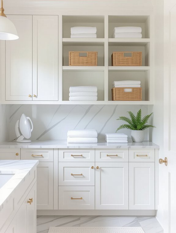 versatile laundry room cabinets