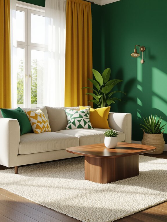 vibrant color blocking ideas
