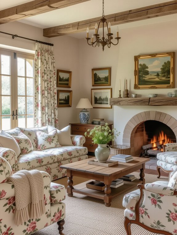 vintage furniture adds character