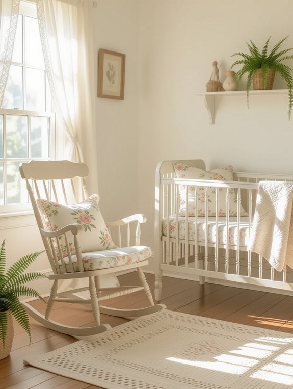 vintage furniture adds charm