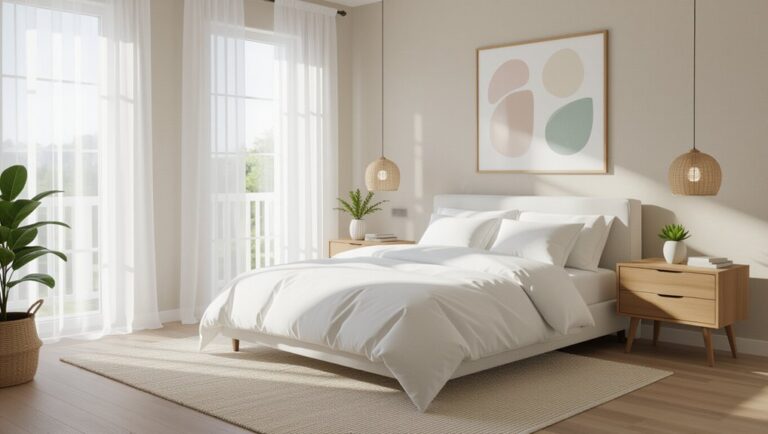 warm calm modern minimalism