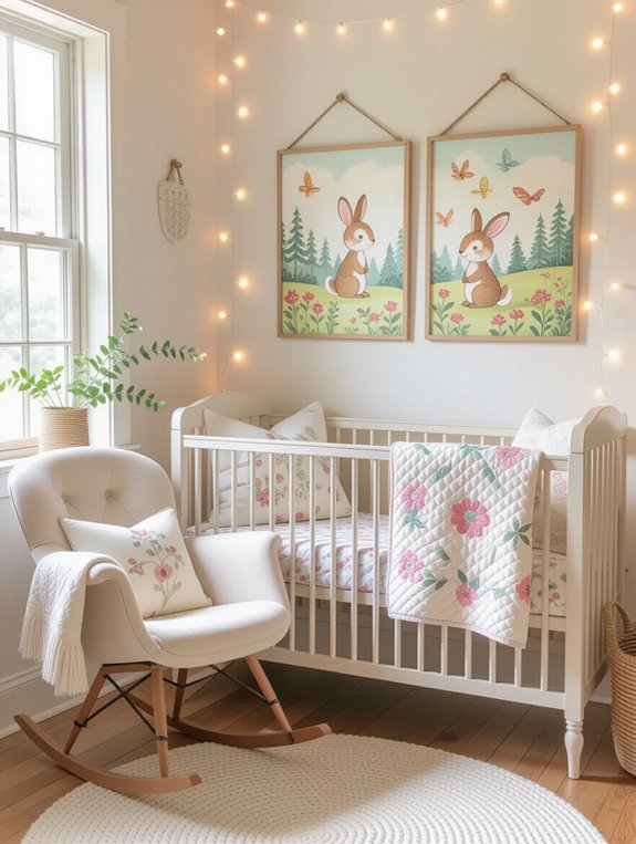 whimsical nursery wall art
